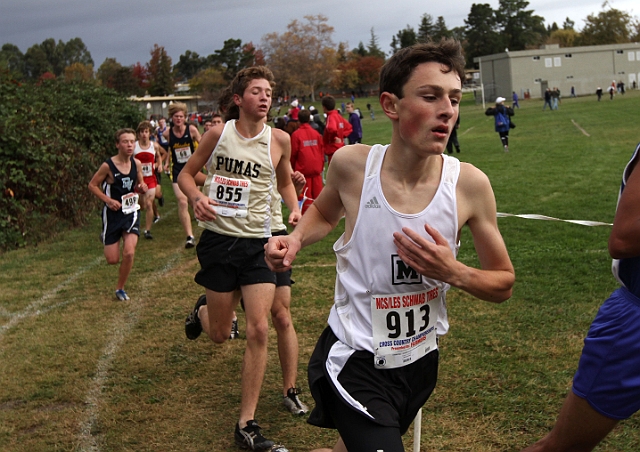 2010NCSXC BD3-192.JPG - 2010 North Coast Section Cross Country Championships, Hayward High School, Hayward, California
